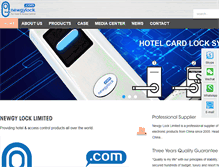 Tablet Screenshot of newgylock.com